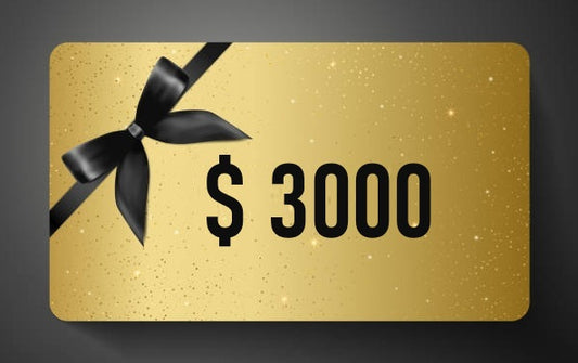 LAX gold card 3000