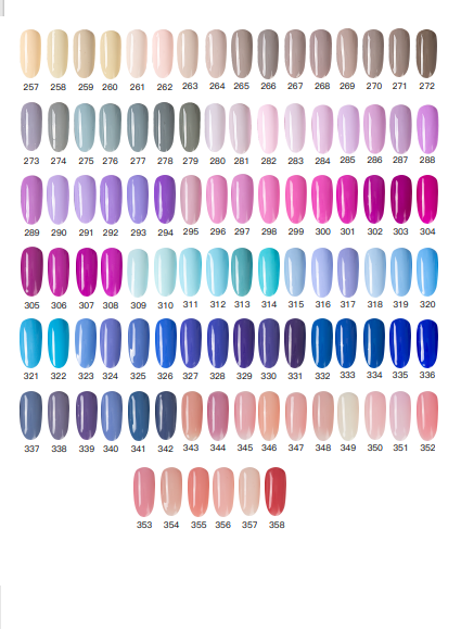 All collection Gel Polish (1-358)