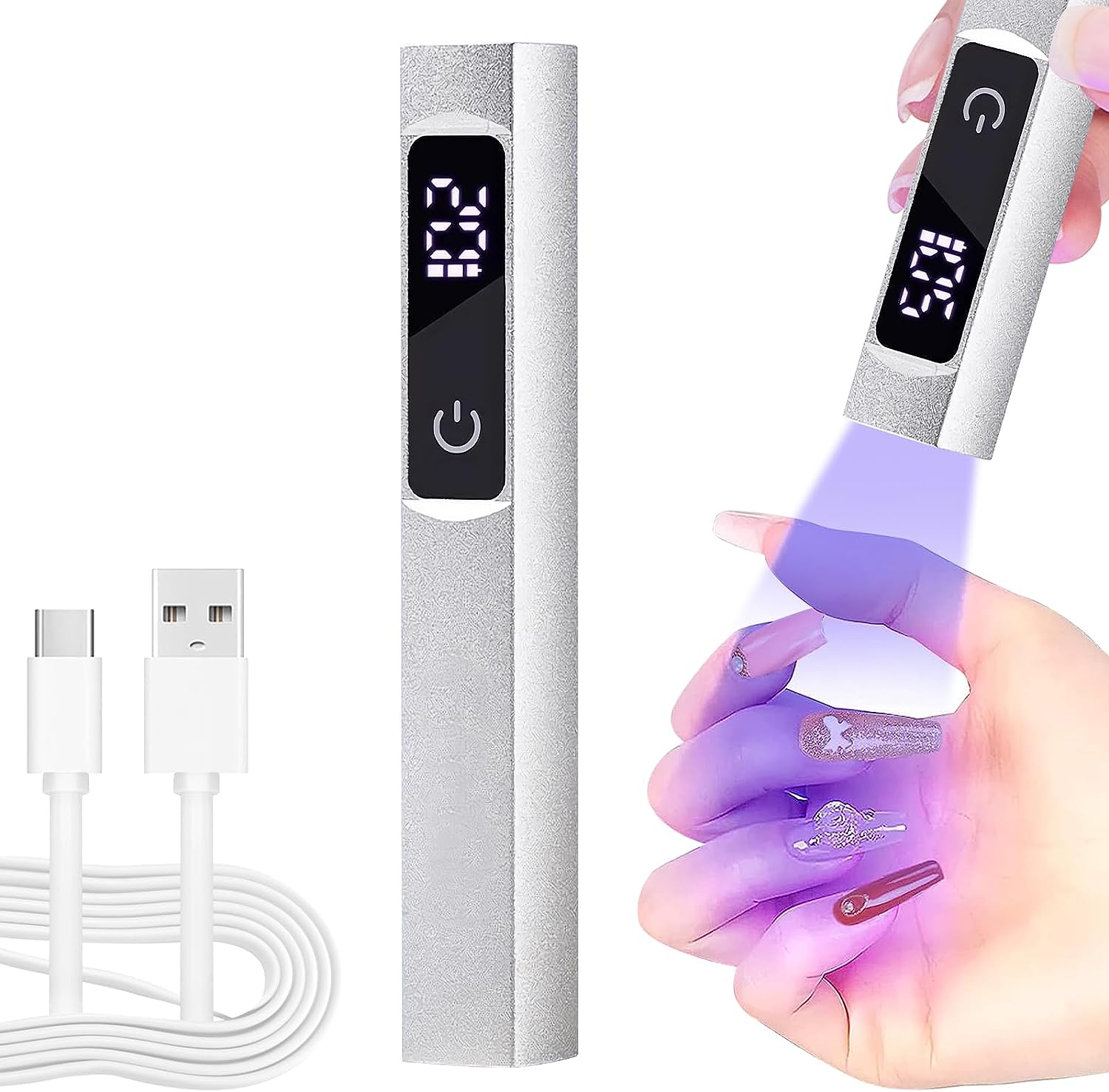 Mini UV LED Nail Lamp for Gel Nails – LAX